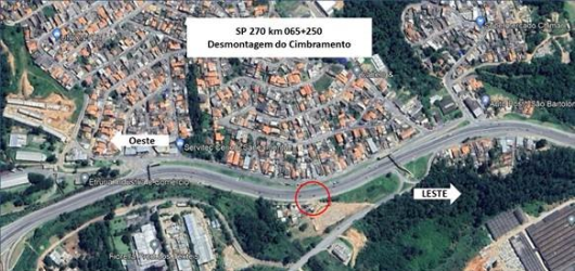 CCR ViaOeste avança com obras no Sertanejo e fará desmontagem de estrutura de suporte na Raposo Tavares, em Mairinque