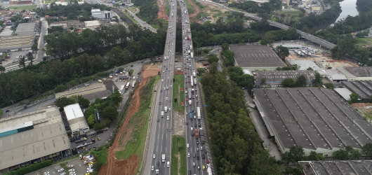 CCR ViaOeste prossegue com obras de ampliação da Castello Branco e reserva faixa em via municipal    