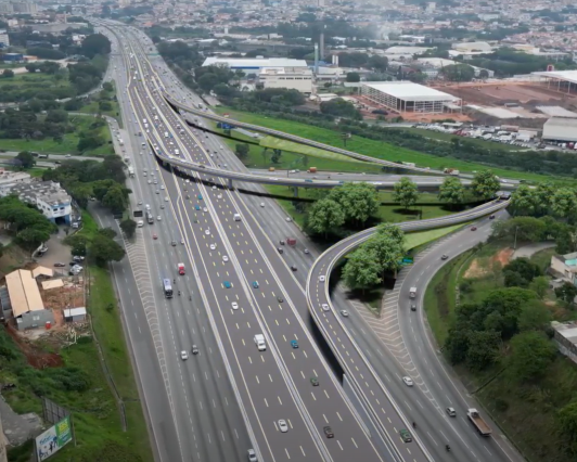 CCR RioSP inicia as obras de ligação das pistas expressas da via Dutra à rodovia Fernão Dias, em São Paulo