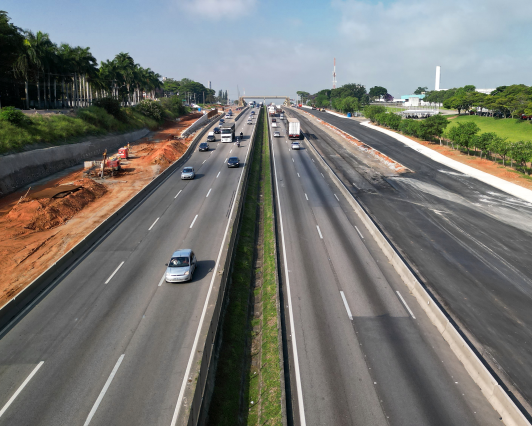 CCR RioSP libera ao tráfego trecho de pista marginal em São José dos Campos